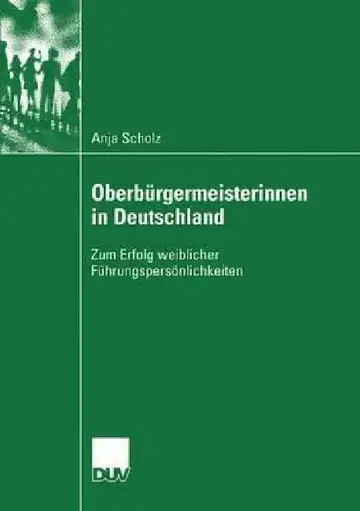 Cover of Oberbürgermeisterinnen in Deutschland