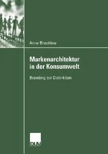 Cover of Markenarchitektur in Der Konsumwelt
