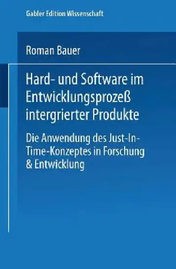 Cover of Hard- Und Software Im Entwicklungsprozeß Integrierter Produkte