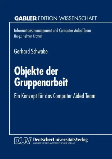 Cover of Objekte Der Gruppenarbeit