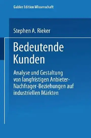 Cover of Bedeutende Kunden