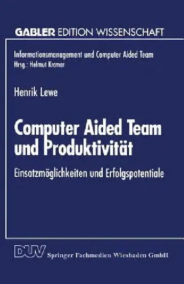 Cover of Computer Aided Team Und Produktivität
