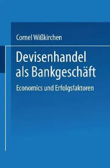 Cover of Devisenhandel ALS Bankgeschäft