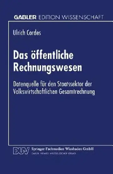 Cover of Das Öffentliche Rechnungswesen