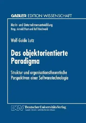 Cover of Das Objektorientierte Paradigma