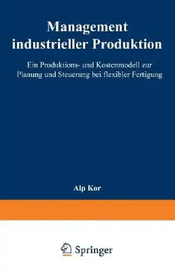 Cover of Management Industrieller Produktion