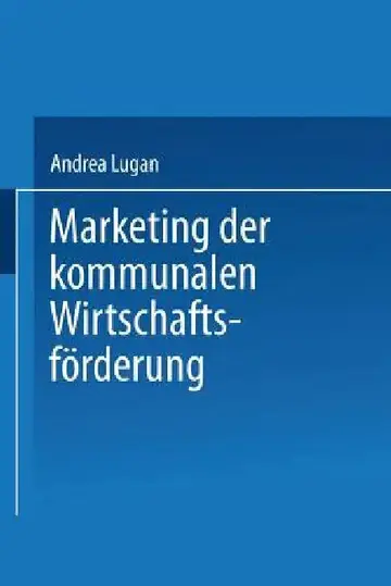 Cover of Marketing Der Kommunalen Wirtschaftsförderung