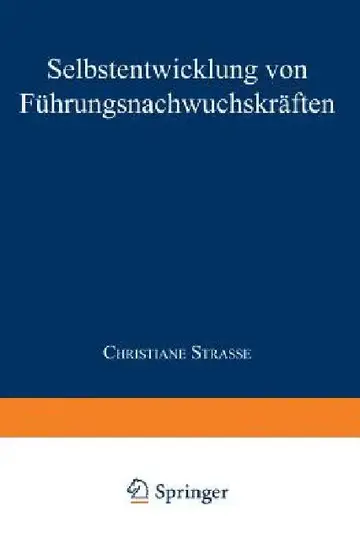 Cover of Selbstentwicklung Von Führungsnachwuchskräften