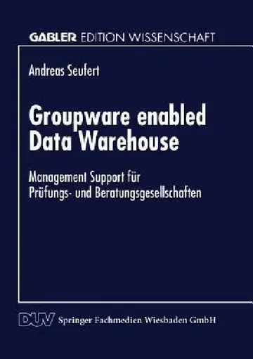 Cover of Groupware Enabled Data Warehouse