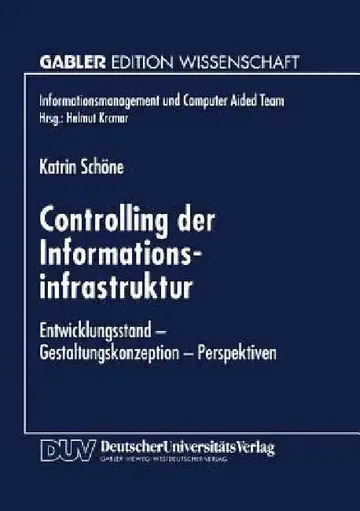 Cover of Controlling Der Informationsinfrastruktur