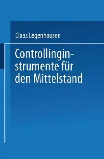 Cover of Controllinginstrumente Für Den Mittelstand