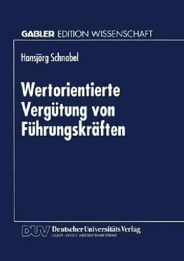 Cover of Wertorientierte Vergütung Von Führungskräften