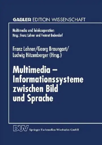 Cover of Multimedia -- Informationssysteme Zwischen Bild Und Sprache