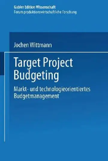 Cover of Target Project Budgeting