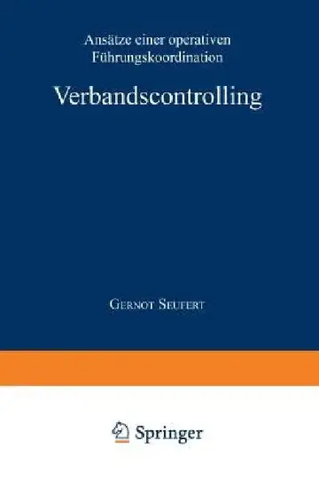 Cover of Verbandscontrolling