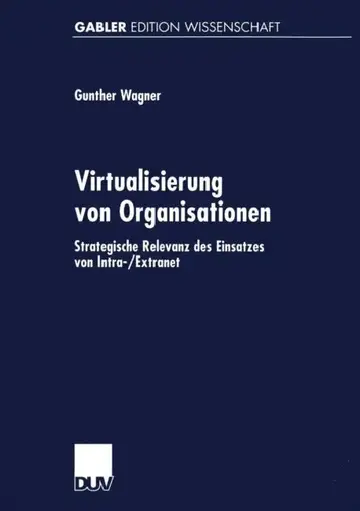 Cover of Virtualisierung Von Organisationen