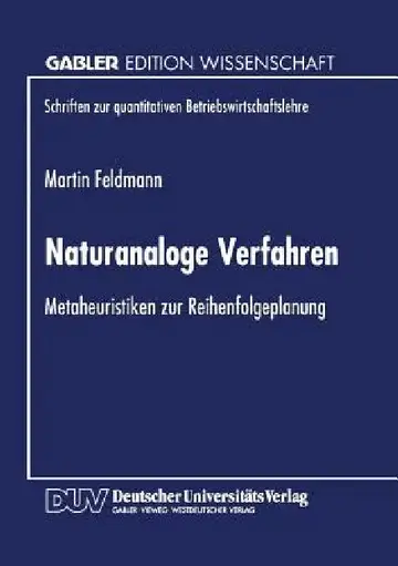 Cover of Naturanaloge Verfahren