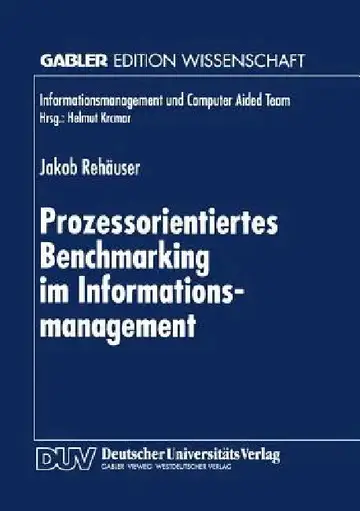 Cover of Prozessorientiertes Benchmarking Im Informationsmanagement