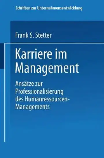 Cover of Karriere Im Management