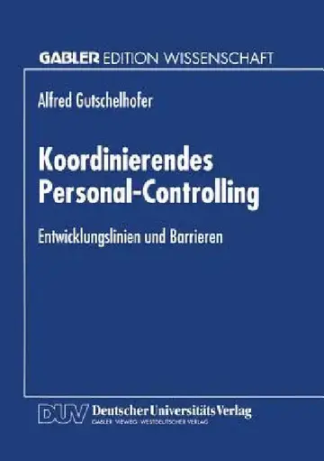 Cover of Koordinierendes Personal-Controlling