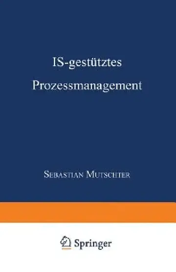 Cover of Is-Gestütztes Prozessmanagement