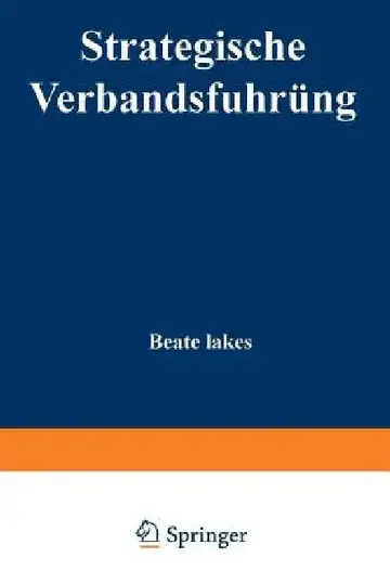 Cover of Strategische Verbandsführung
