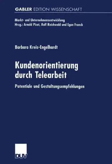 Cover of Kundenorientierung Durch Telearbeit