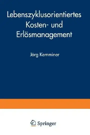 Cover of Lebenszyklusorientiertes Kosten- Und Erlösmanagement