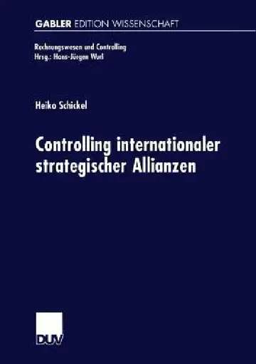 Cover of Controlling Internationaler Strategischer Allianzen