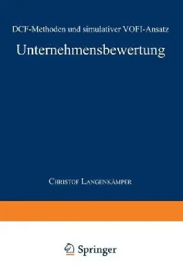 Cover of Unternehmensbewertung
