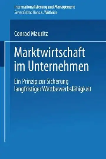 Cover of Marktwirtschaft Im Unternehmen
