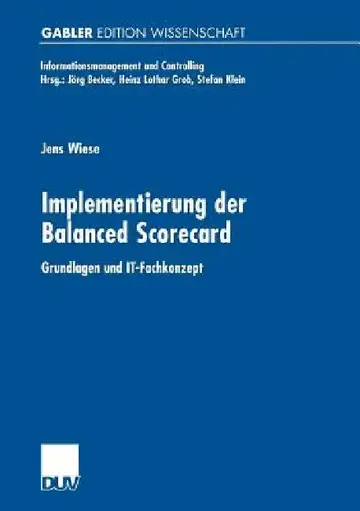 Cover of Implementierung Der Balanced Scorecard