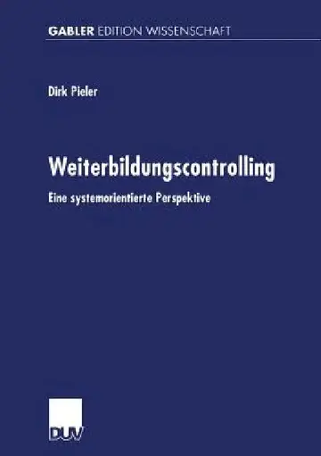 Cover of Weiterbildungscontrolling