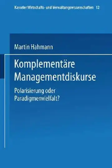 Cover of Komplementäre Managementdiskurse
