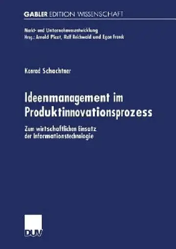 Cover of Ideenmanagement Im Produktinnovationsprozess
