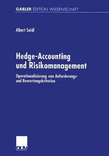 Cover of Hedge-Accounting Und Risikomanagement