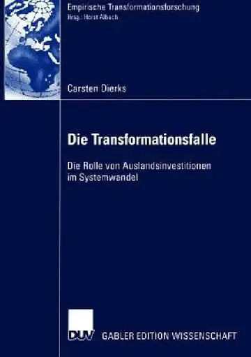 Cover of Die Transformationsfalle