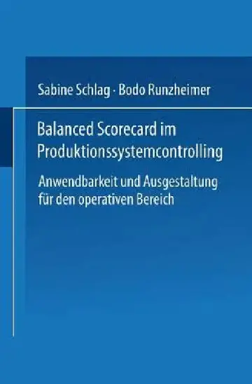 Cover of Balanced Scorecard Im Produktionssystemcontrolling