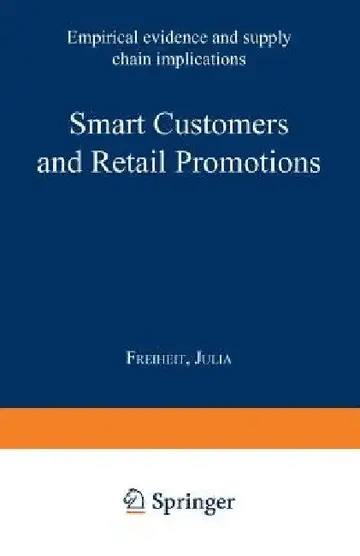 Cover of Smart Customers and Retail Promotions