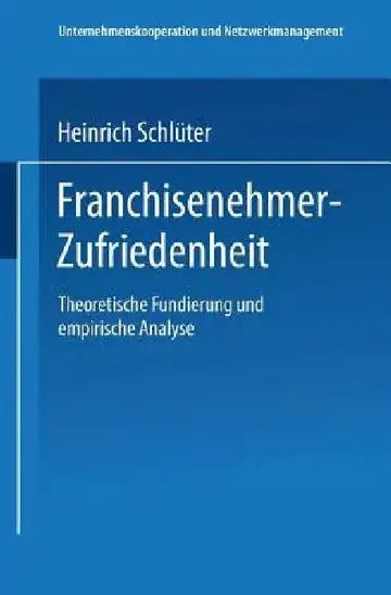 Cover of Franchisenehmer-Zufriedenheit