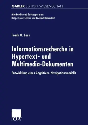 Cover of Informationsrecherche in Hypertext- Und Multimedia-Dokumenten