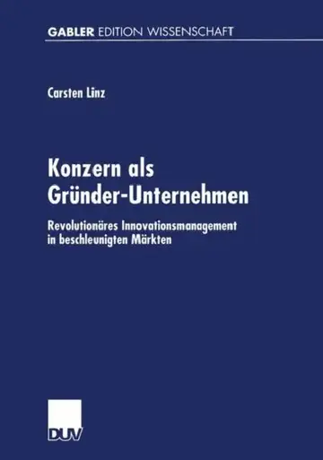Cover of Konzern ALS Gründer-Unternehmen