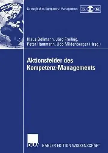 Cover of Aktionsfelder Des Kompetenz-Managements