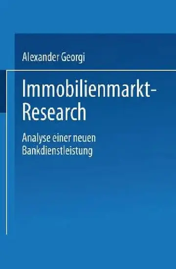 Cover of Immobilienmarkt-Research