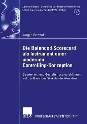 Cover of Die Balanced Scorecard ALS Instrument Einer Modernen Controlling-Konzeption