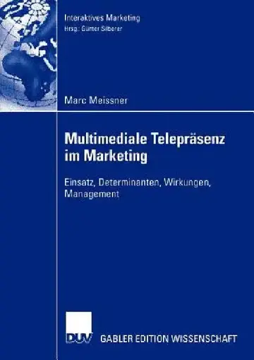 Cover of Multimediale Telepräsenz Im Marketing