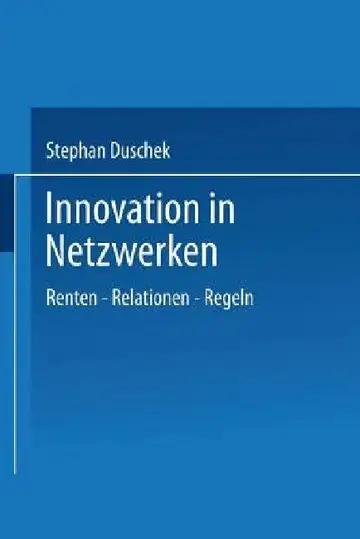 Cover of Innovation in Netzwerken