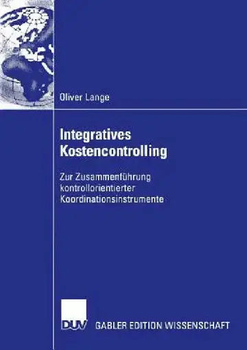 Cover of Integratives Kostencontrolling