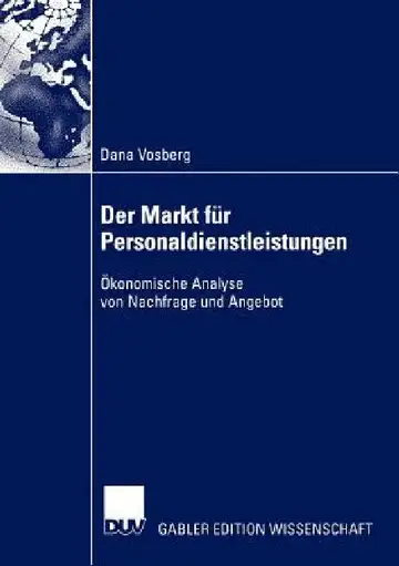 Cover of Der Markt Für Personaldienstleistungen