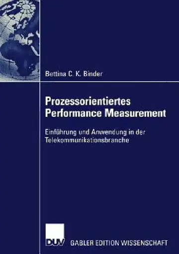 Cover of Prozessorientiertes Performance Measurement